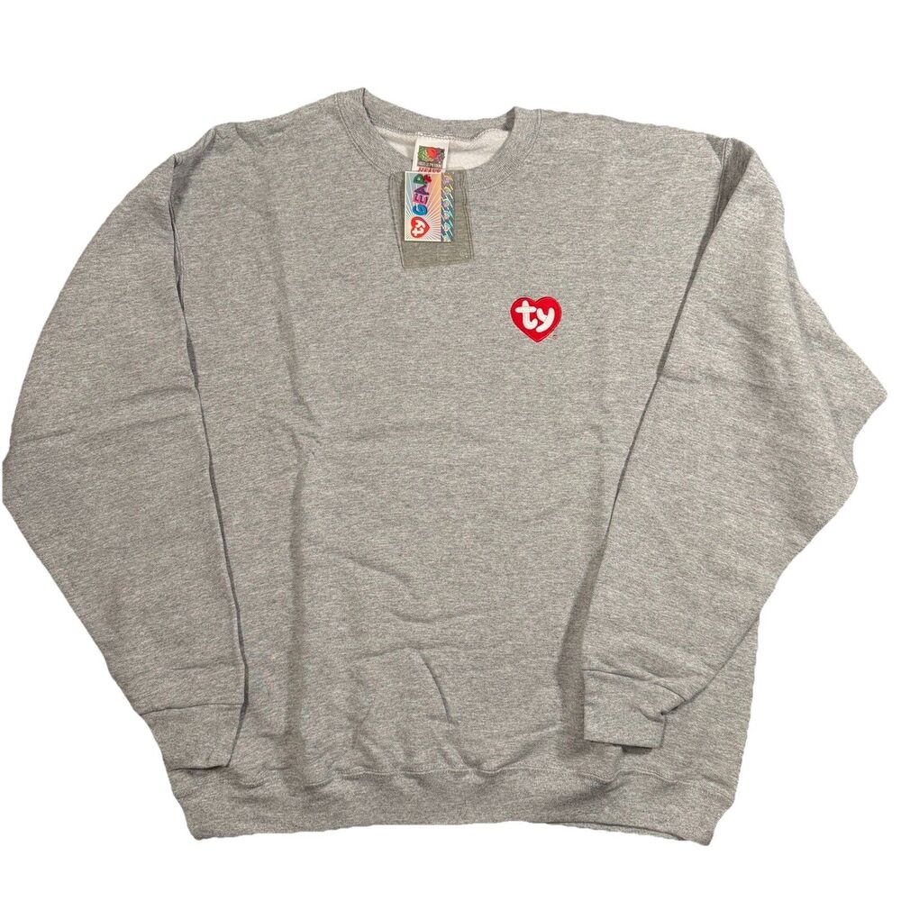 Vintage Ty Beanie Baby Sweatshirt 90’s Employee Collector Embroidered NWT NOS XL